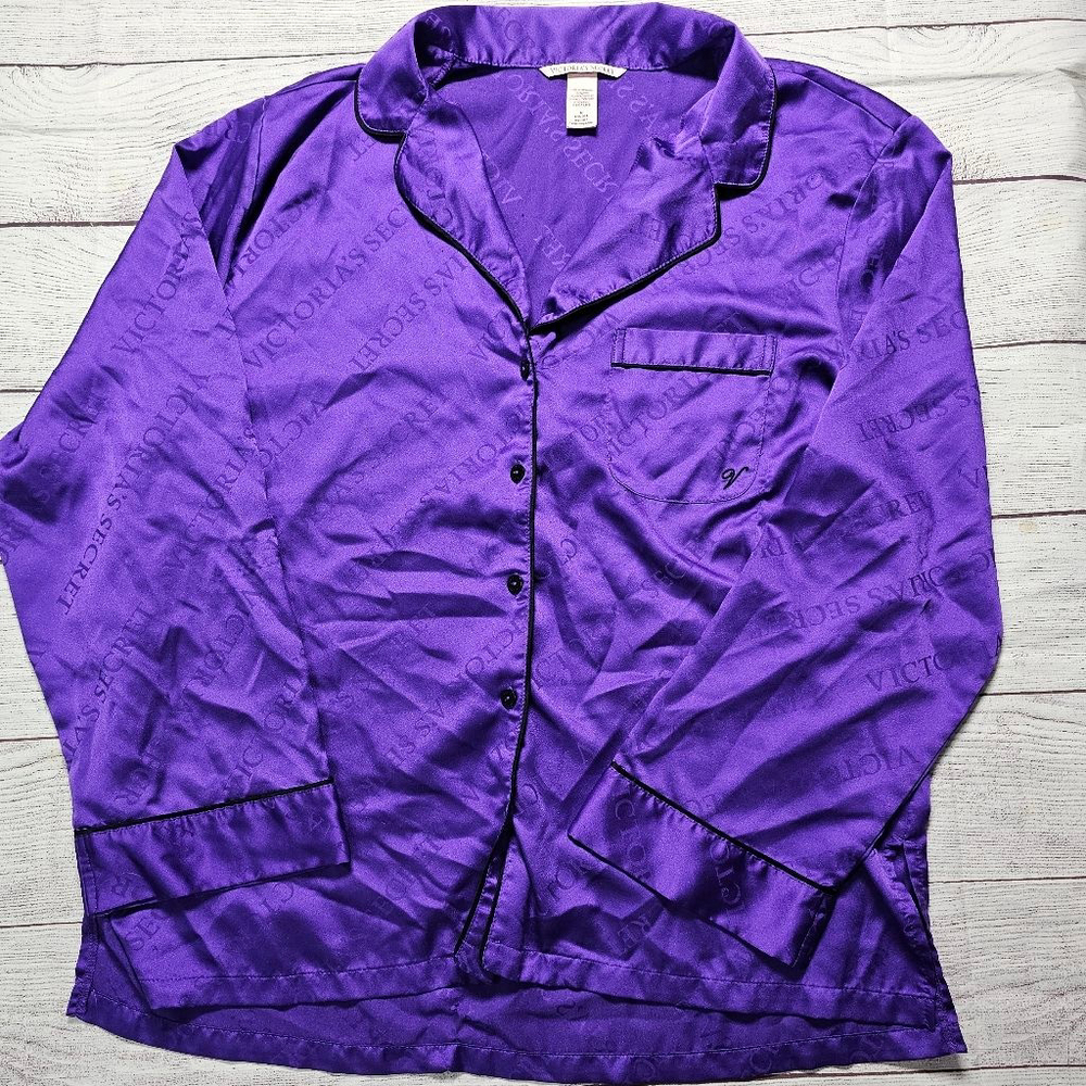 VS medium pajama set, long sleeve, silky soft - Picture 9 of 16